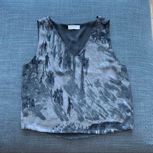 Aritzia Babaton “Murphy” sleeveless blouse